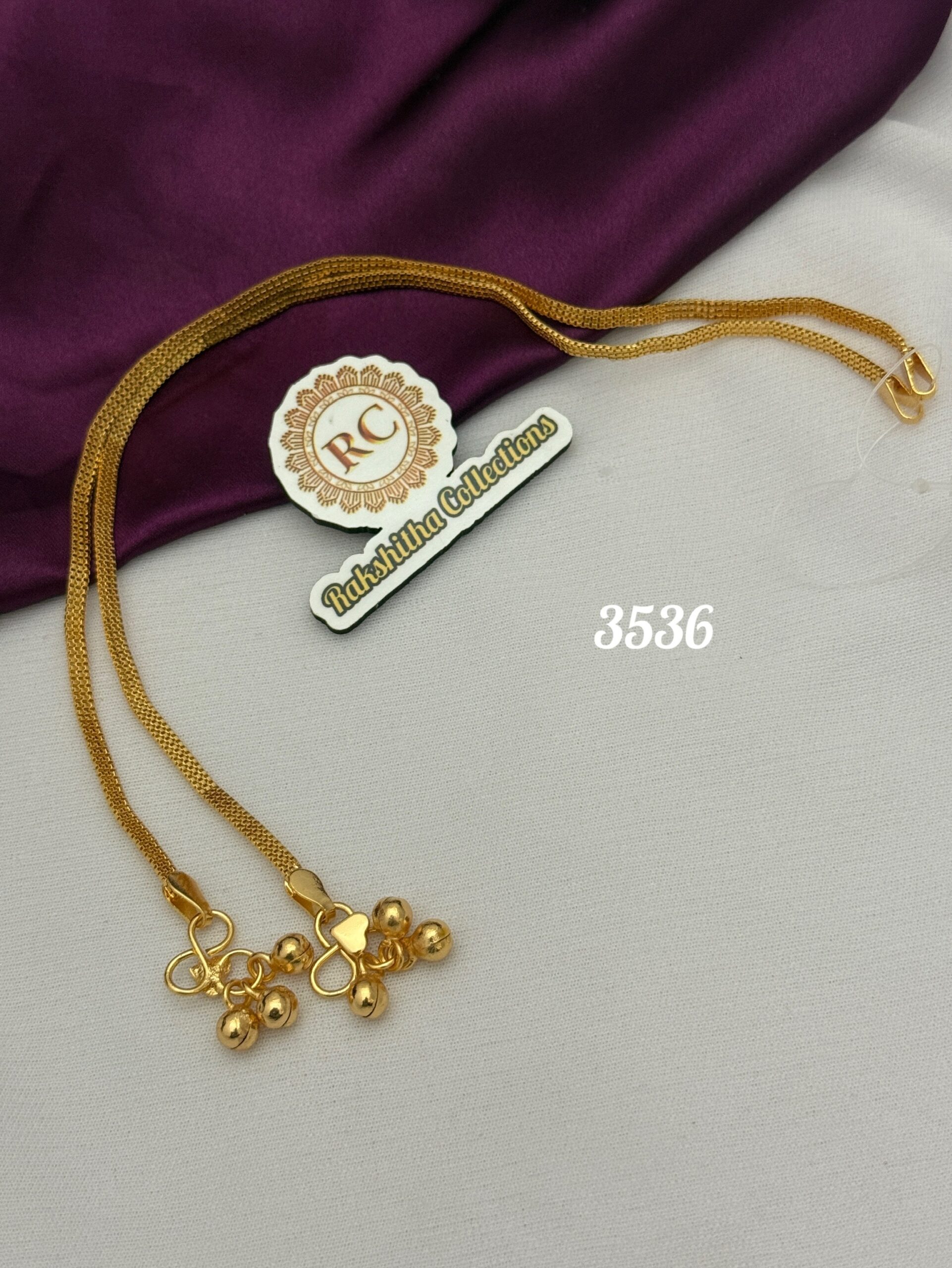 Daily wear anklet RC3536