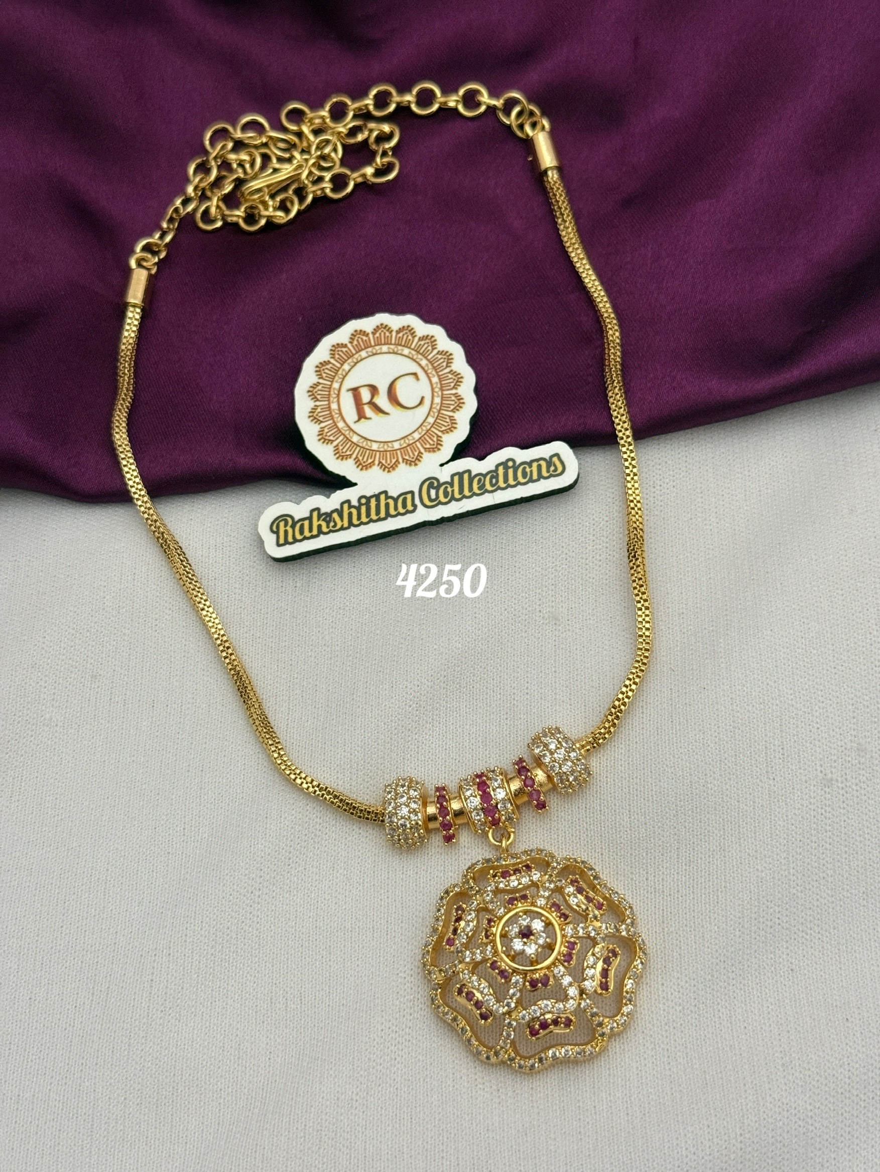 Stone necklace RC4250 - Image 3