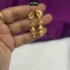 Gold plated earring RC4396