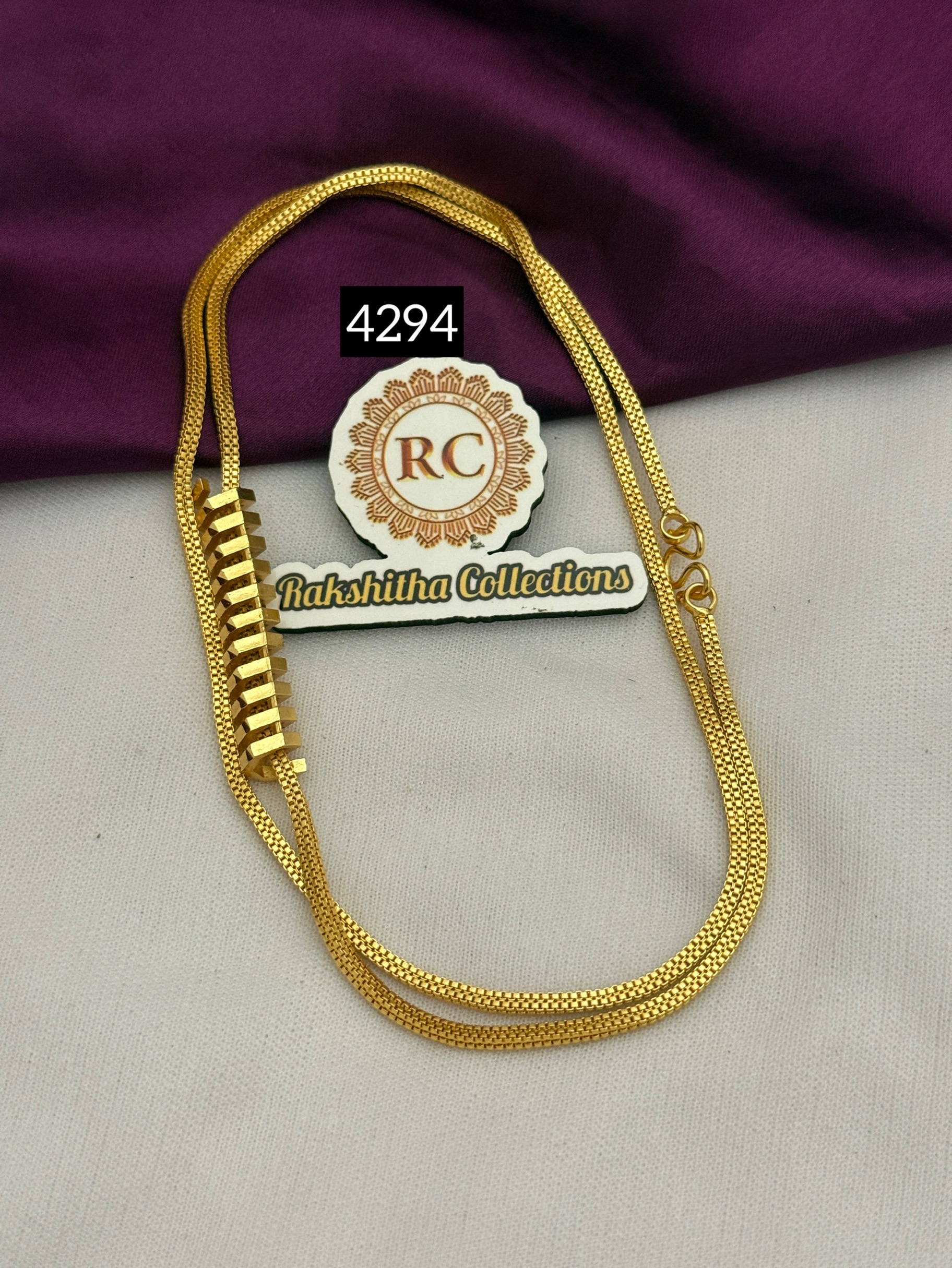 Spring forming mugappu chain RC4294