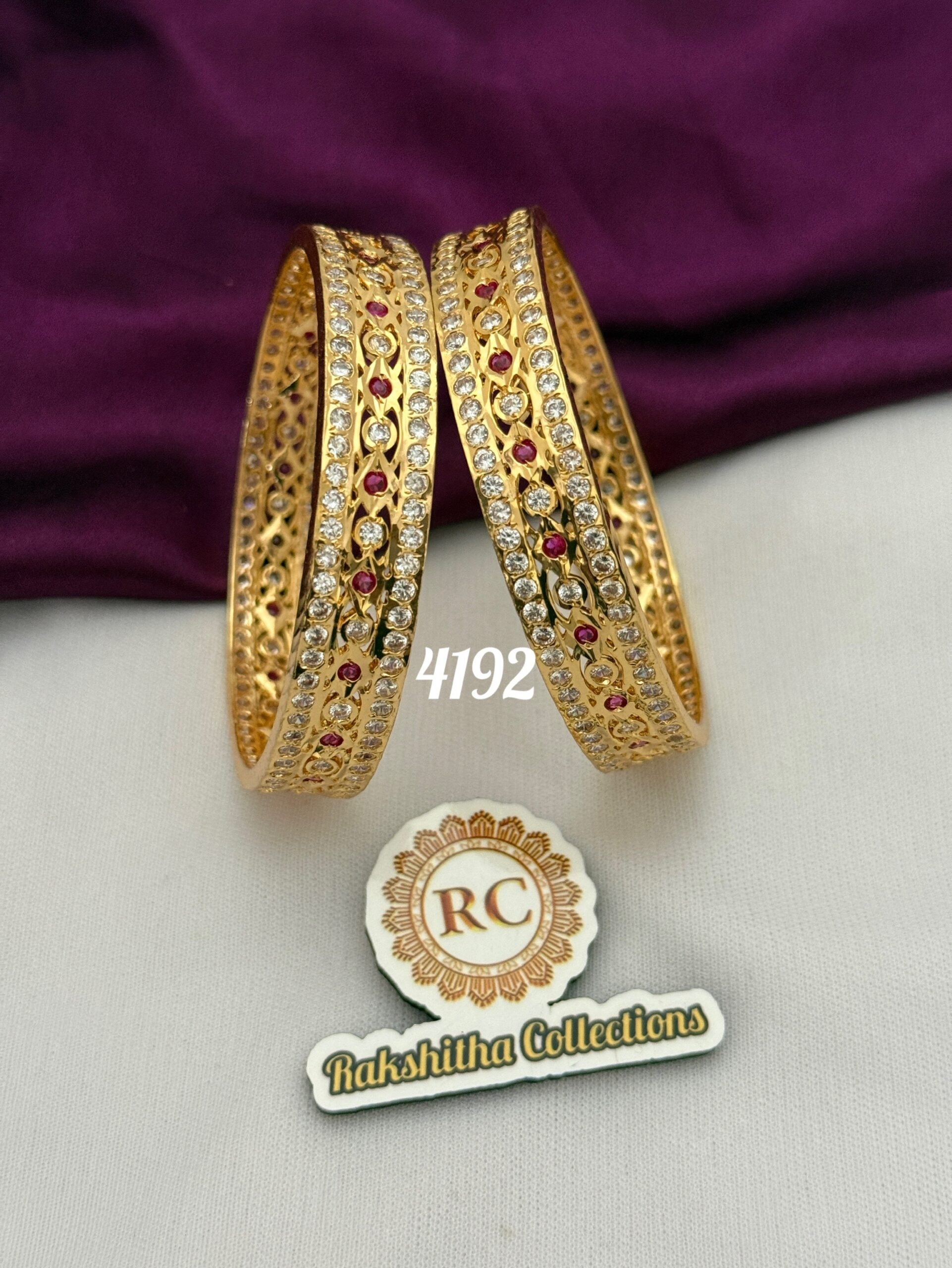 Impon stone bangle RC4192