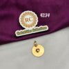 Gold plated thali RC4234
