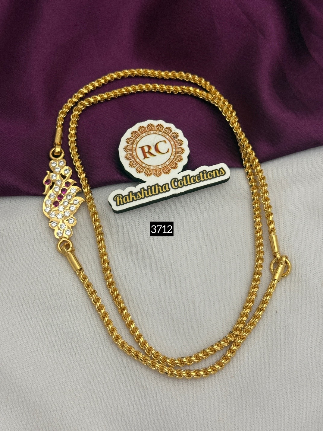 Impon mugappu chain RC3712