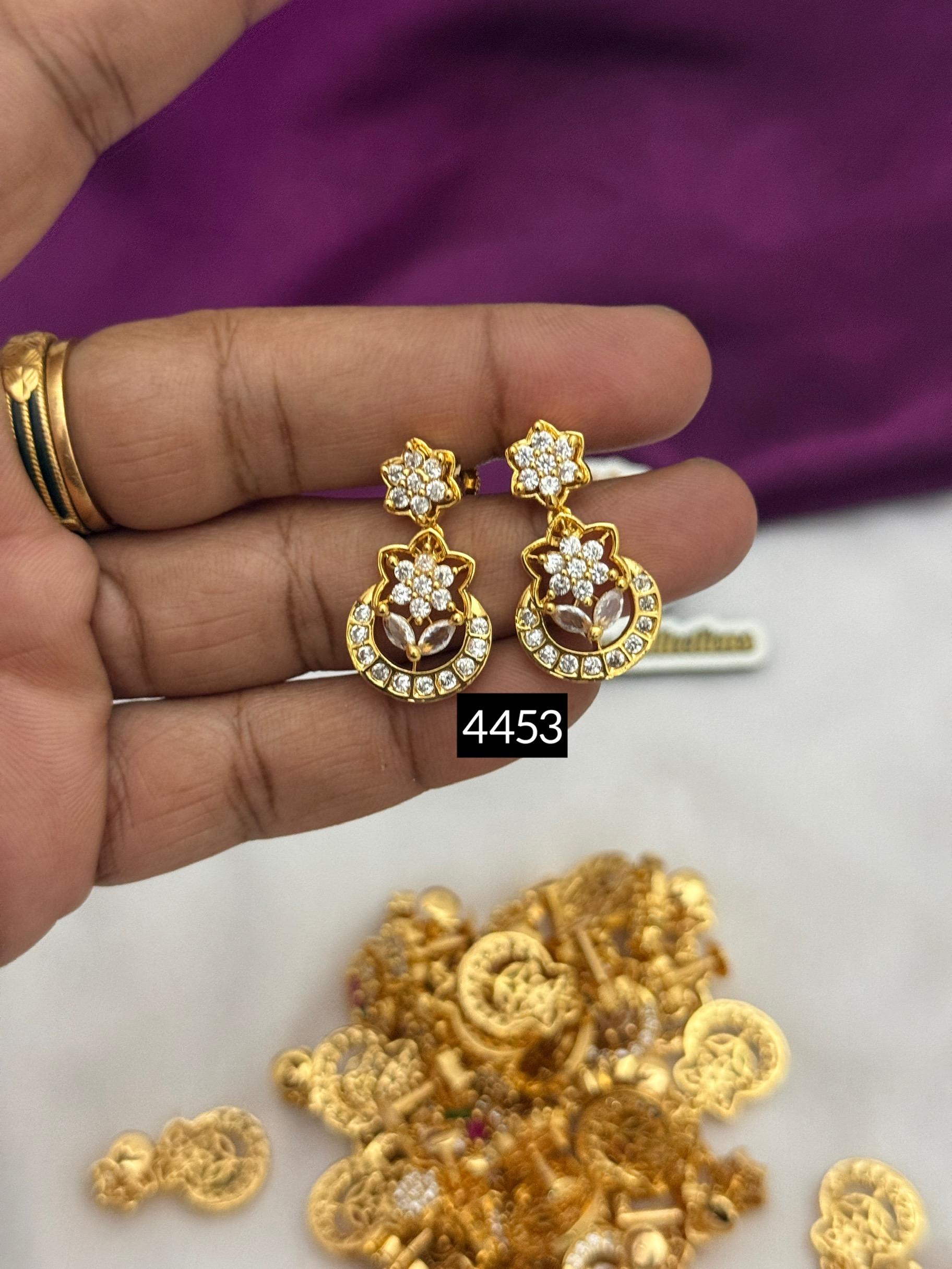Stone earring RC4453