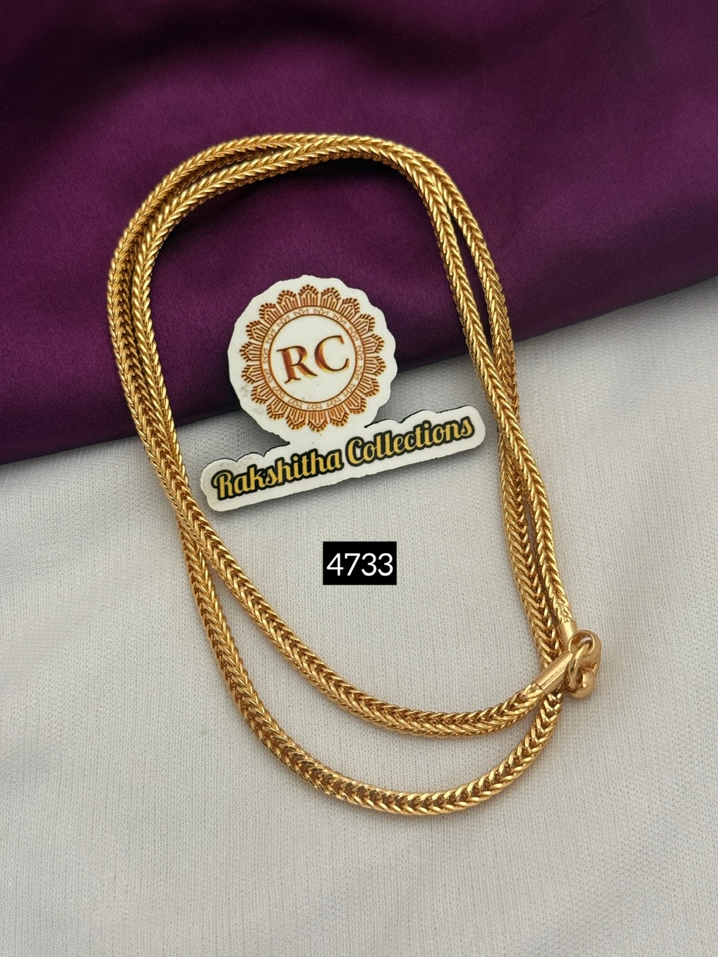 Gold plated chain RC4733