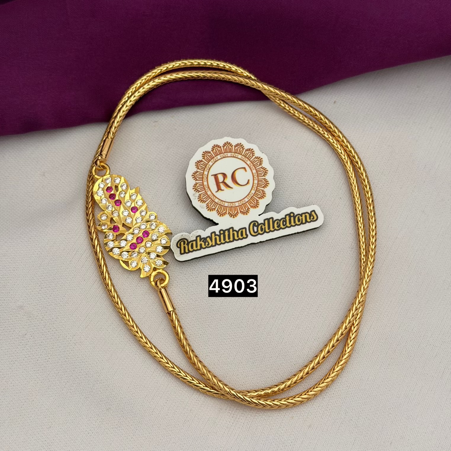 Impon mugappu chain RC4903