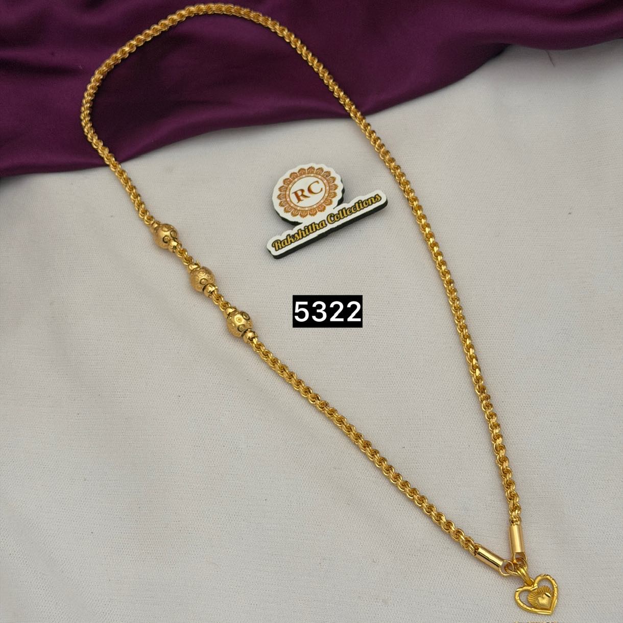 Mugappu chain with dollar RC5322