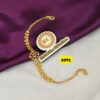 Gold look bracelet RC6971