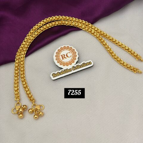 Gold look anklet RC7255