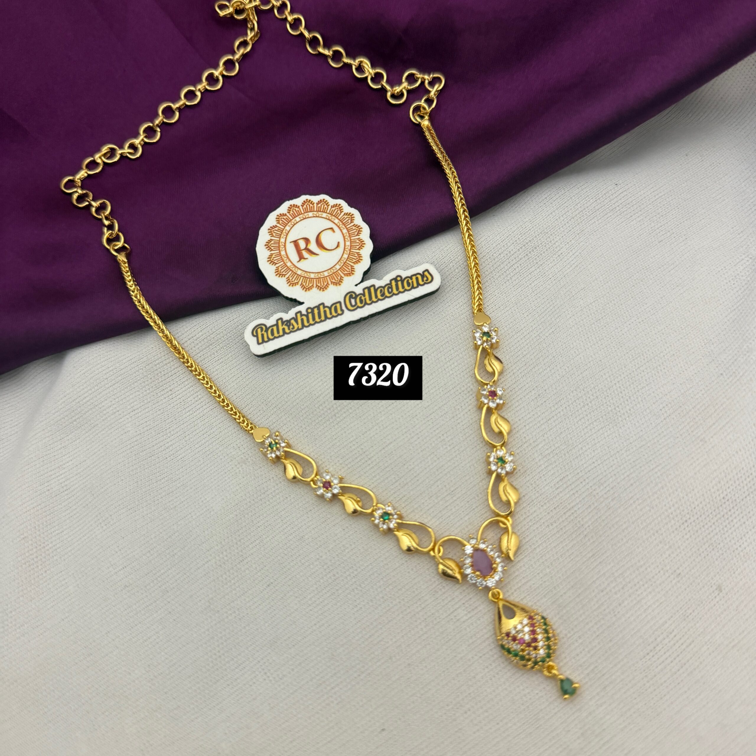 Stone necklace RC7320 - Image 2
