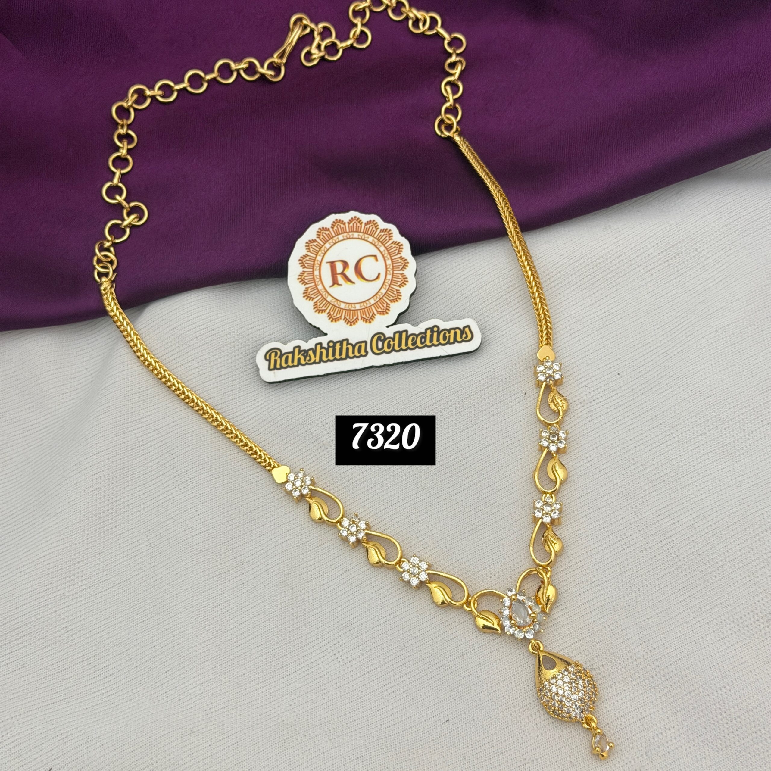 Stone necklace RC7320